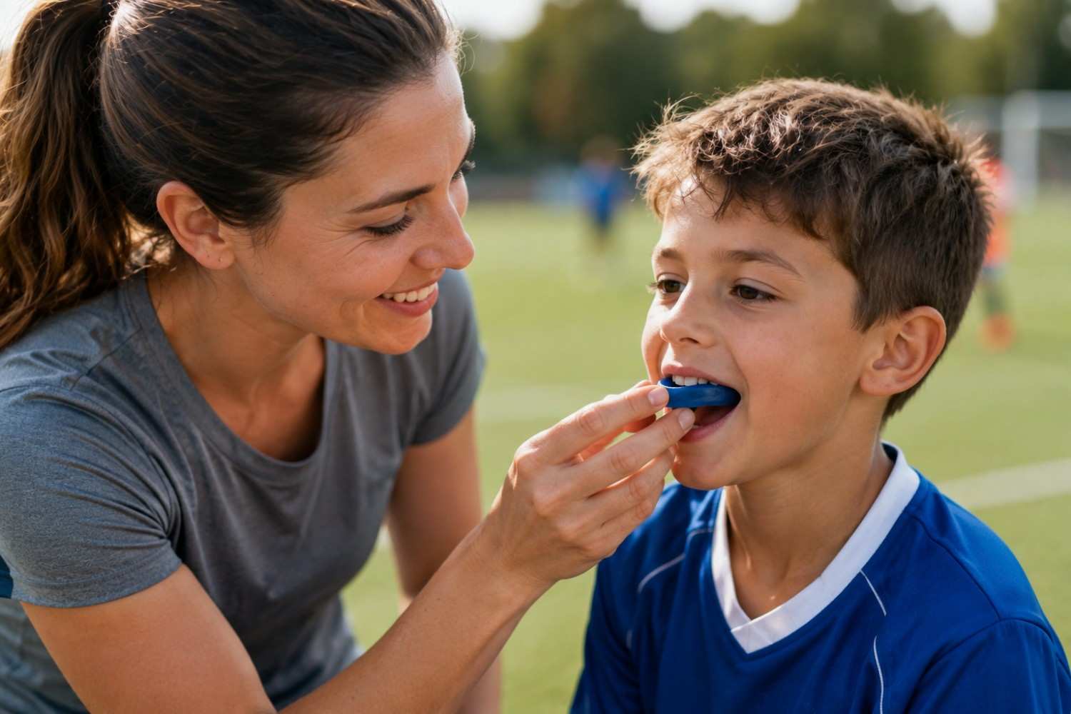 why mouthguards for children are essential for dental safety in sports